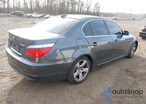 2008 BMW 535I из США, поврежденный, VIN WBANW13588CN55853